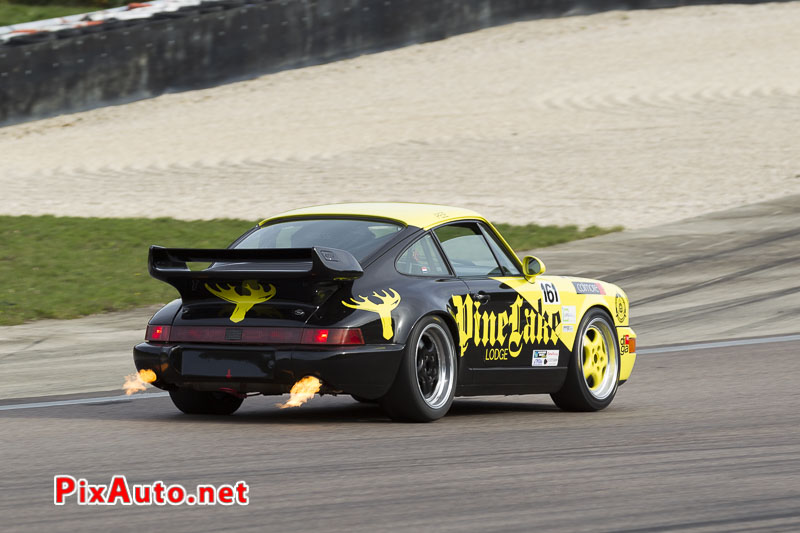 Dijon-MotorsCup, Porsche 964 RS retours re flammes