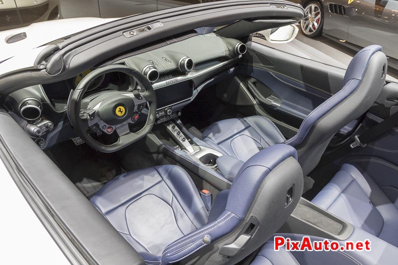 96e Brussels-Motor-Show, Ferrari Portofino Habitacle