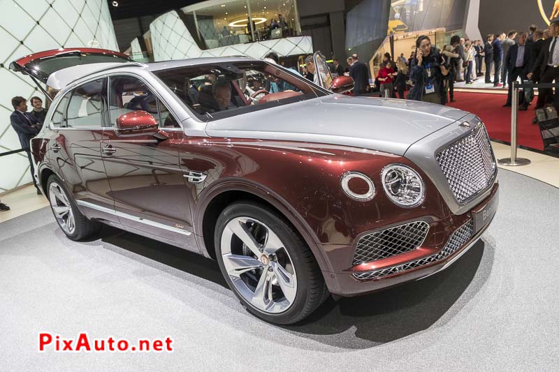 Salon-de-Geneve, New Suv Bentley Bentayga Hybrid