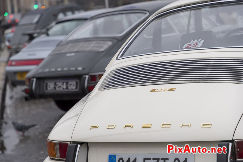 Traversee-de-Paris Hivernale, Porsche 911