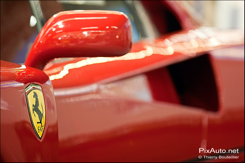 Détail Ferrari F40 salon retromobile