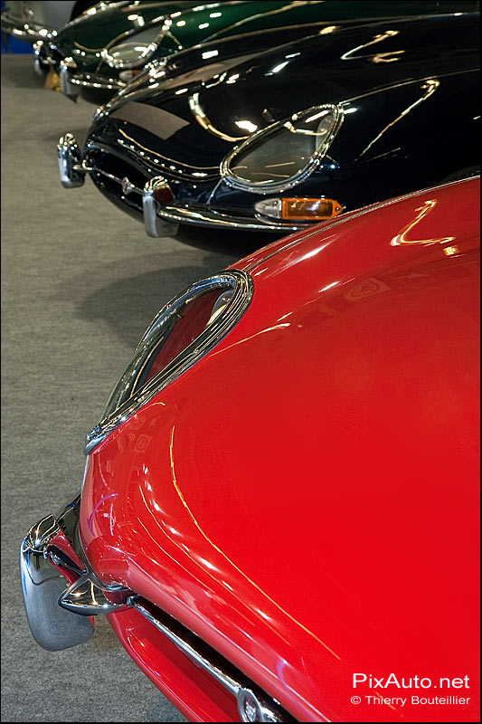 Jaguar type E salon retromobile