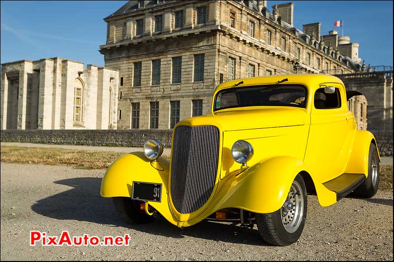 hot-rod ford 33, chateau Vincennes