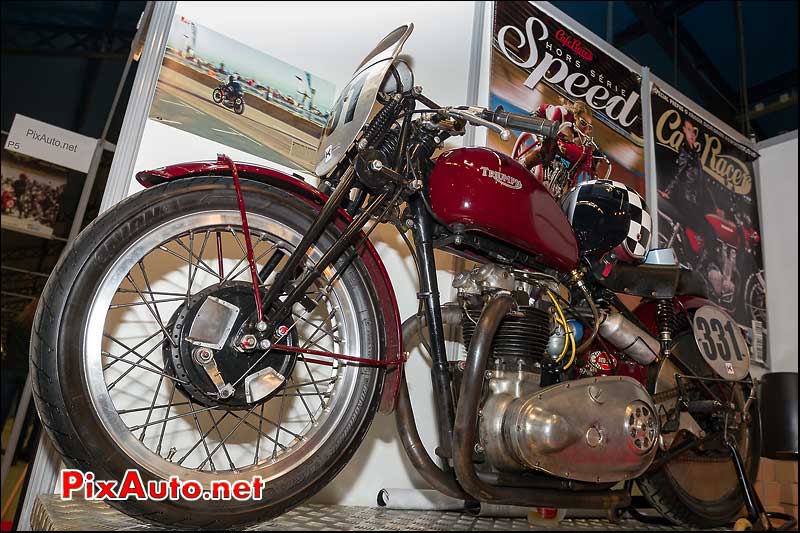 Triumph Speed twin, moto vintage Salon Moto Legende