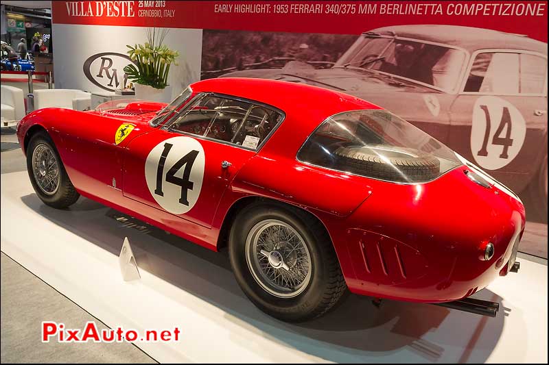 Ferrari 340/375mm, #0320am, stand RM-Auctions