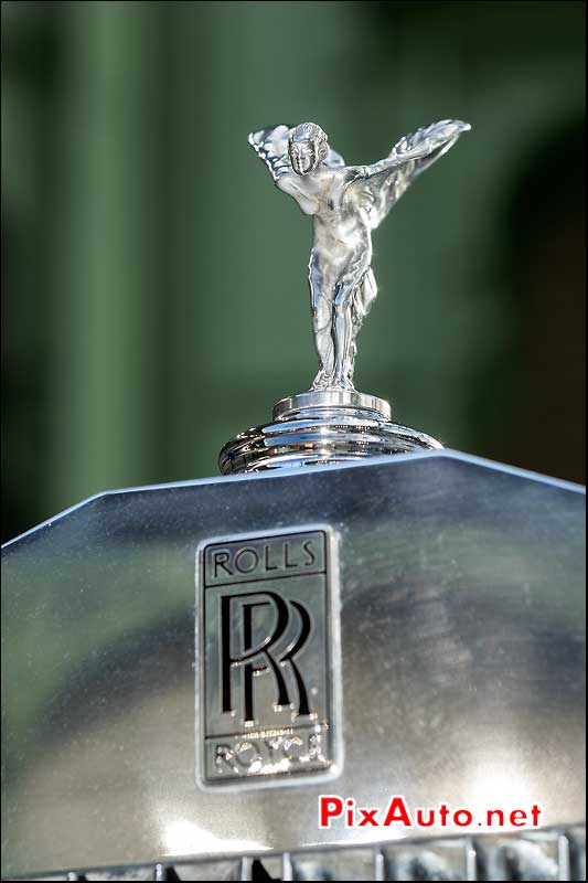 Flying Lady Rolls Royce, presentation Bonhams grand palais