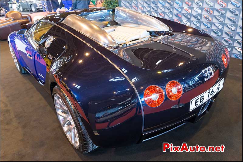 Show Car Bugatti Veyron, salon retromobile 2014
