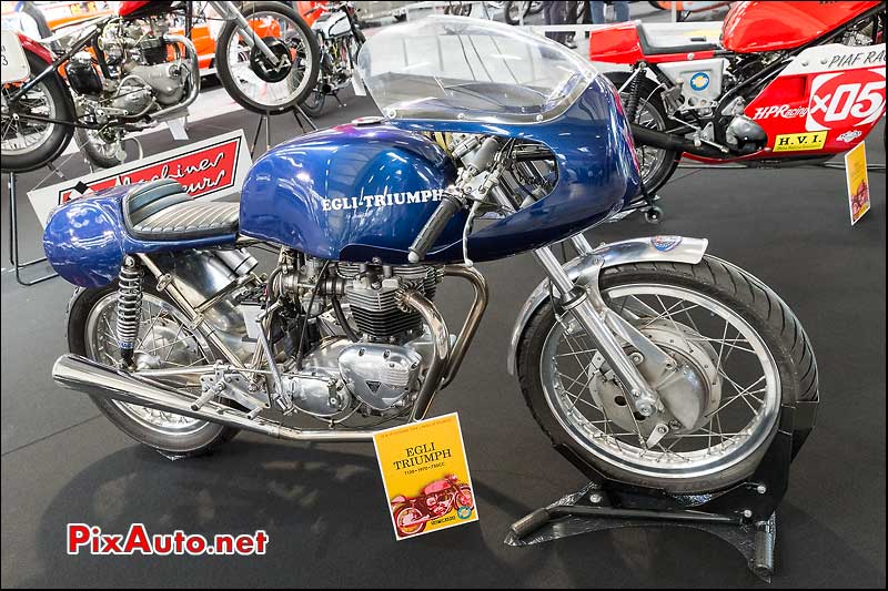 Salon Automedon podium motos, Egli-Triumph T120 750cc
