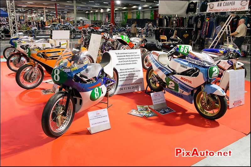 Salon Automedon podium motos, Stand Ecurie Gerald Motos