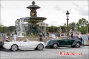 Chevrolet corvette place de la Concorde Paris