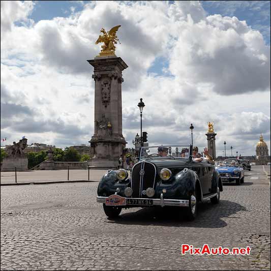 Hotchkiss Cabriolet, Traversee de Paris estivale