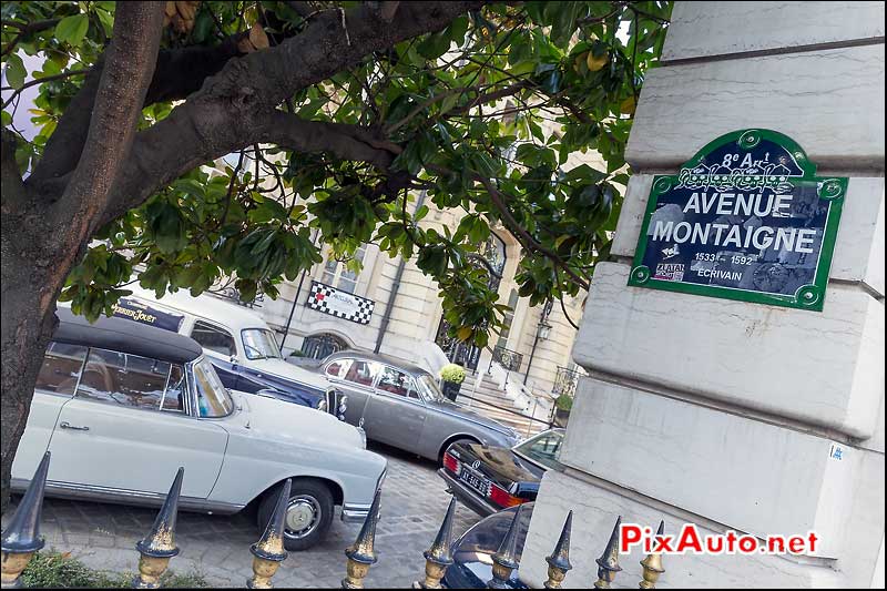 Artcurial Motorcars, Paris, Avenue Montaigne