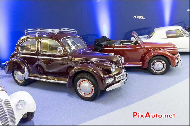 Artcurial Motorcars, Paris, Panhard Dyna Berline et Cabriolet