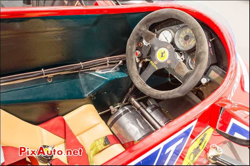 Cockpit Formule-1 Ferrari-126C4, Michele-Alboreto 1984, vente Bonhams Paris