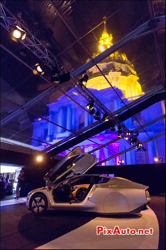 Exposition Concept-Cars, Volkswagen Xl1 Hotel Invalides