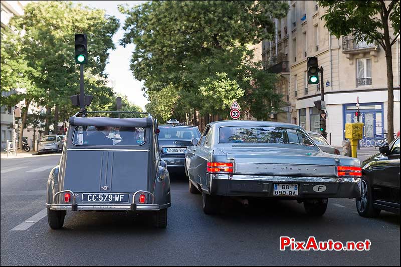 Traversee de Paris Estivale, Citroen et Chrysler