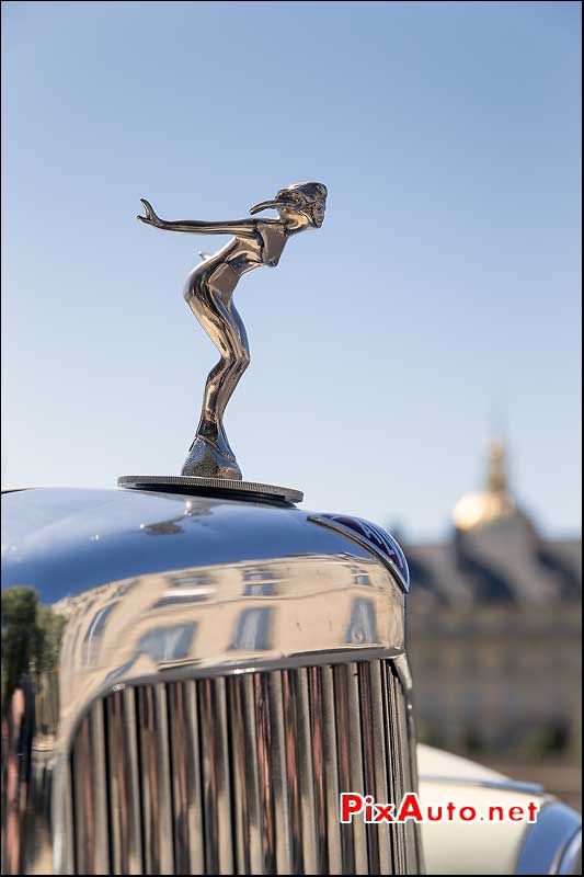 Traversee de Paris Estivale, Mascotte Femme, voiture Alvis