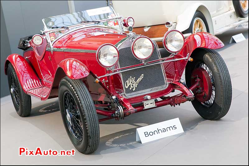 Vente Bonhams Paris, Alfa Romeo 6c1750 Spider Zagato