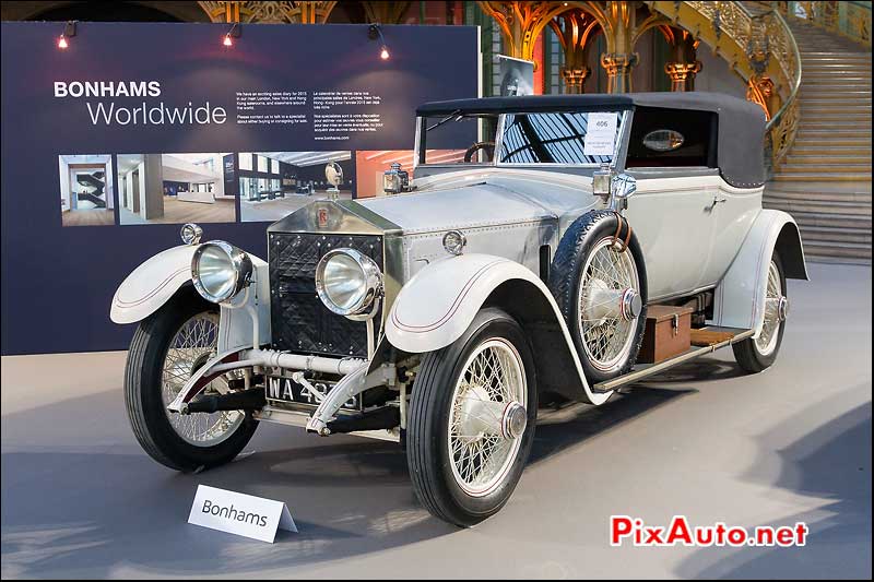 Bonhams Paris, Rolls Royce Silver Ghost Cabriolet