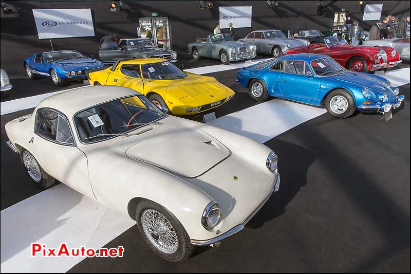RM Auctions, Lotus Elite, Lancia Stratos, Alpine A110
