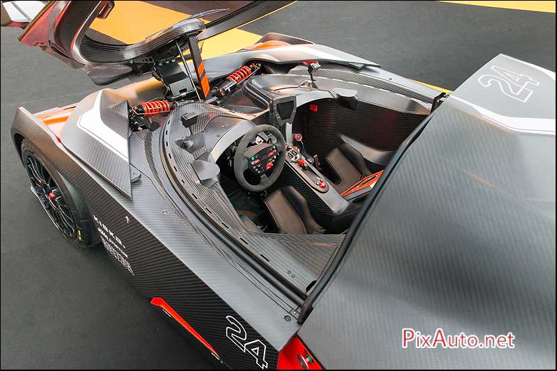 Exposition Concept Cars, KTM X-Bow GT4 Habitacle