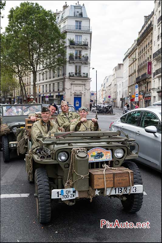 Traversee-de-Paris-Estivale, Jeep Willys