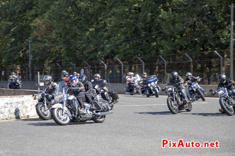 1er US Motor Show, Parade Harley-Davidson