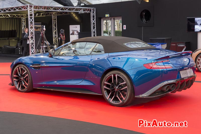 33e Festival-Automobile-International, Aston Martin Vanquish S Volante Profil
