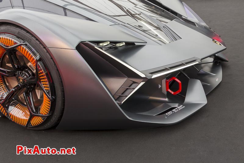 33e Festival-Automobile-International, Lamborghini Terzo Millennio Detail Avant