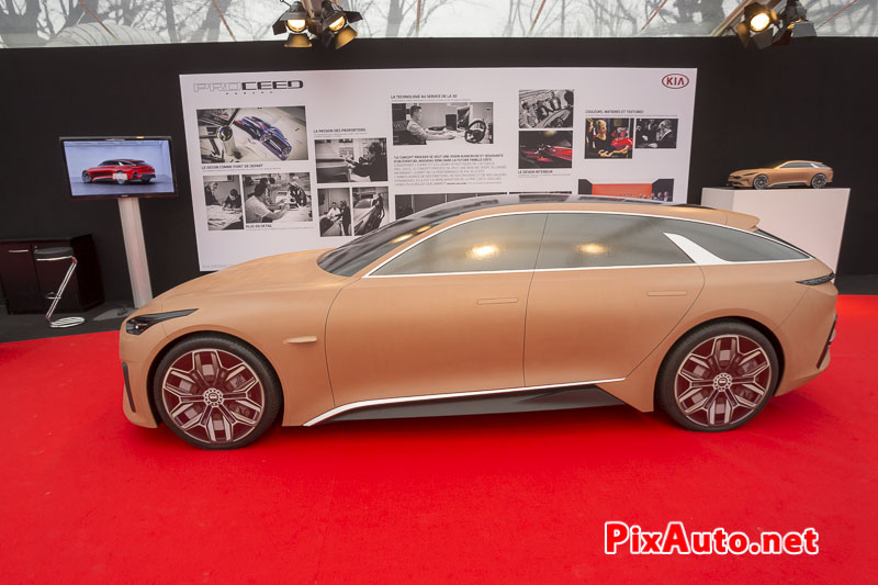 33e Festival-Automobile-International, maquette Concept kia Proceed