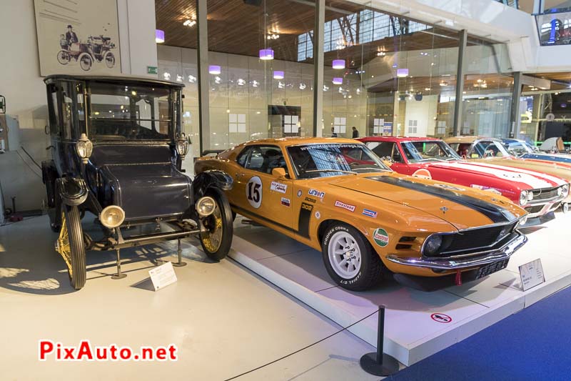 American-Dream-Cars-and-Bikes, Detroit electrique et Ford Mustang Boss 302
