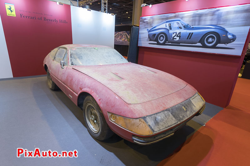 Salon-Retromobile, Ferrari Daytona Dans son Jus