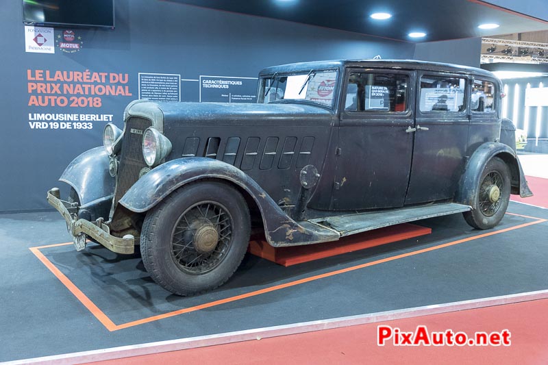 Salon-Retromobile, Limousine Berliet Type Vrd 19cv