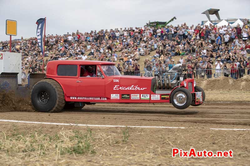 Championnat de France de Tracteur-pulling, Tir Excalibur
