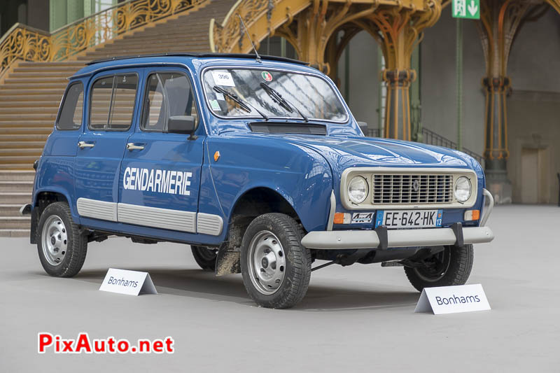 Vente-Bonhams-Grand-Palais, Renault Sinpar 4l Gendarmerie 1986