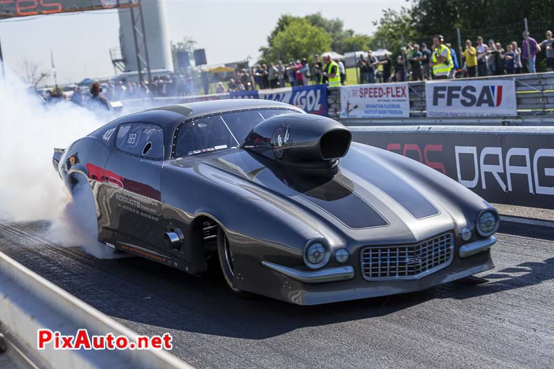 European Dragster By ATD, Burn Chevrolet Camaro Rudy Wessely 427