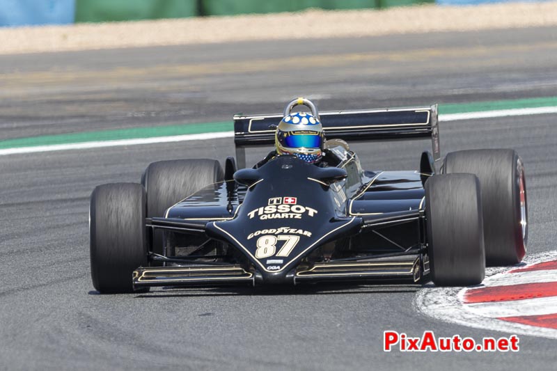 Grand Prix De France Historique, #87 Jonathan Holtzman Lotus 87b