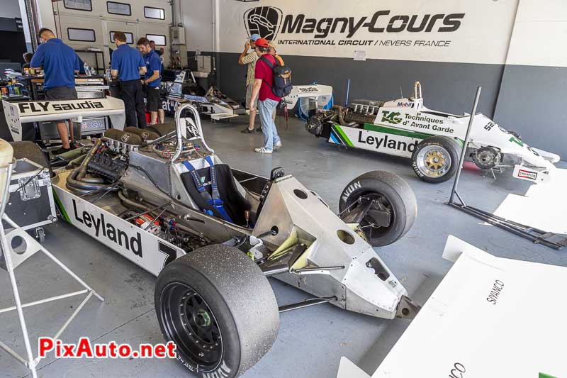 Grand Prix De France Historique, Williams FW07c Au Stand