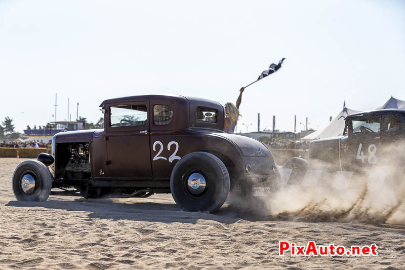1er Normandy Beach Race, Ford coupé #22