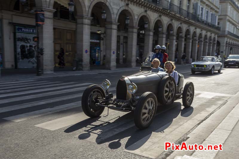 Traversee De Paris Estivale, Bugatti Rue de Rivoli