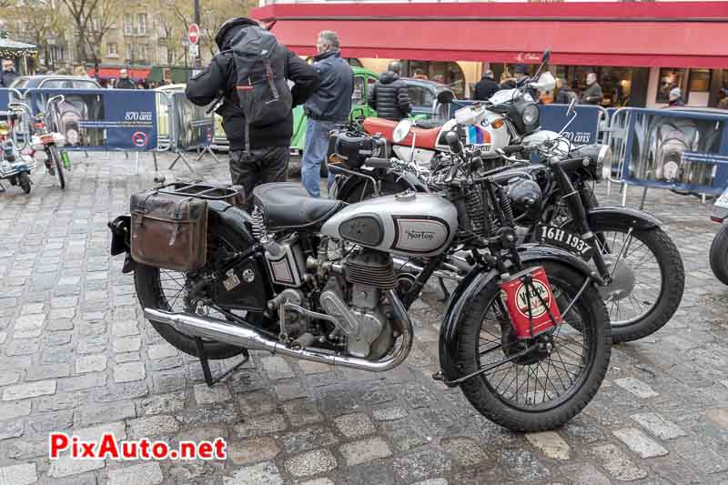 19e Traversee De Paris Hivernale, Moto Norton