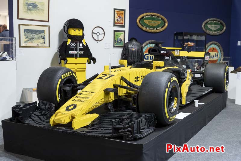 Vente Artcurial, Salon Rétromobile, Renault F1 Team X Lego