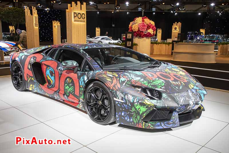 Brussels Motor Show, Lamborghini Avantador Art Car