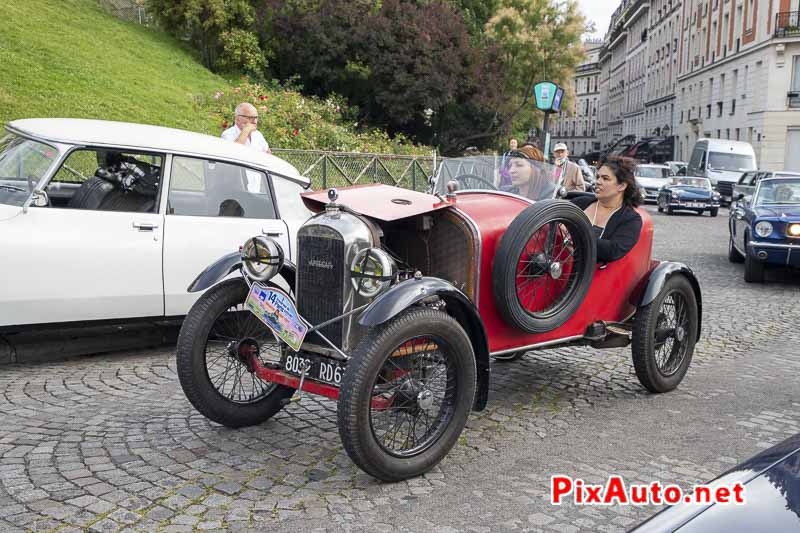 Traversee de Paris, Cyclecar Amilcar de 1921