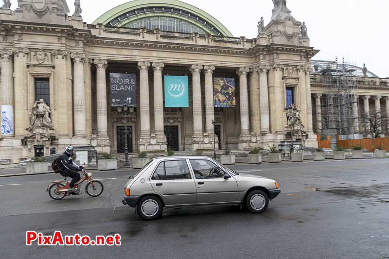 21e Traversee De Paris Hivernale, Peugeot 205 Grand Palais